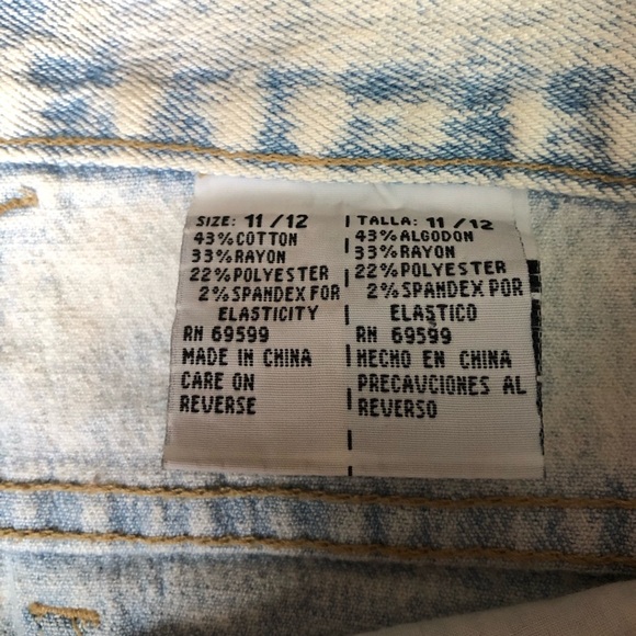 Vintage 90s Anti-Basic Daily Jeans Size 28x28 High Rise Alternative Cobain - Picture 9 of 11